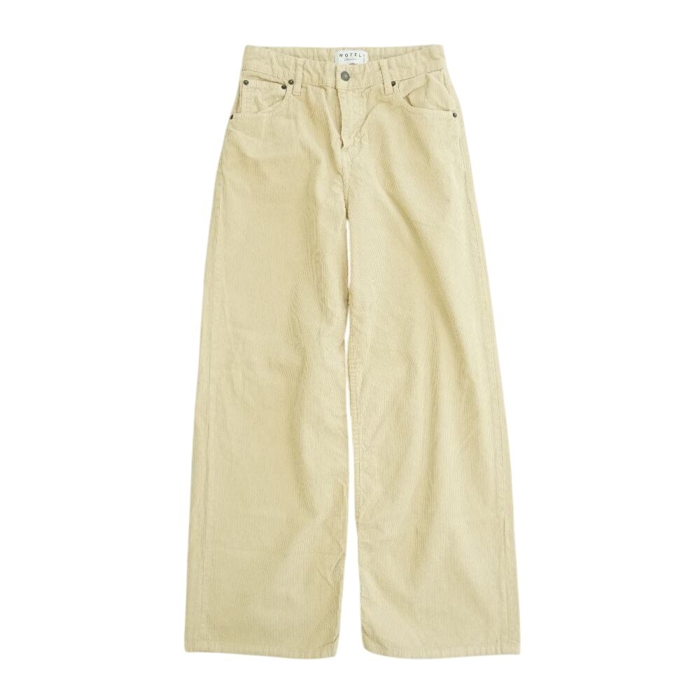 Motel Rocks Cream Wide Leg Pants